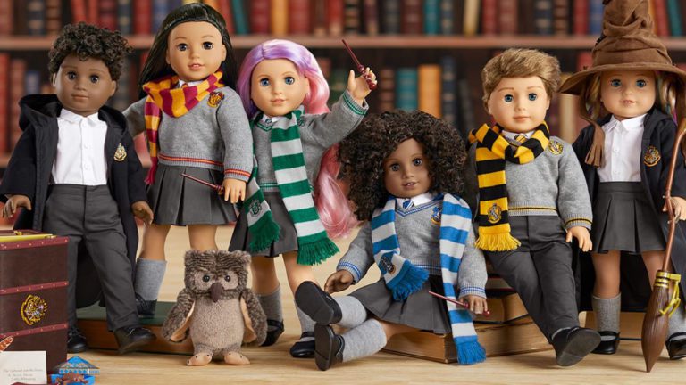 Fat Wizard Frog Head Back to Hogwarts with Harry Potter American Girl Dolls | The Toy ...