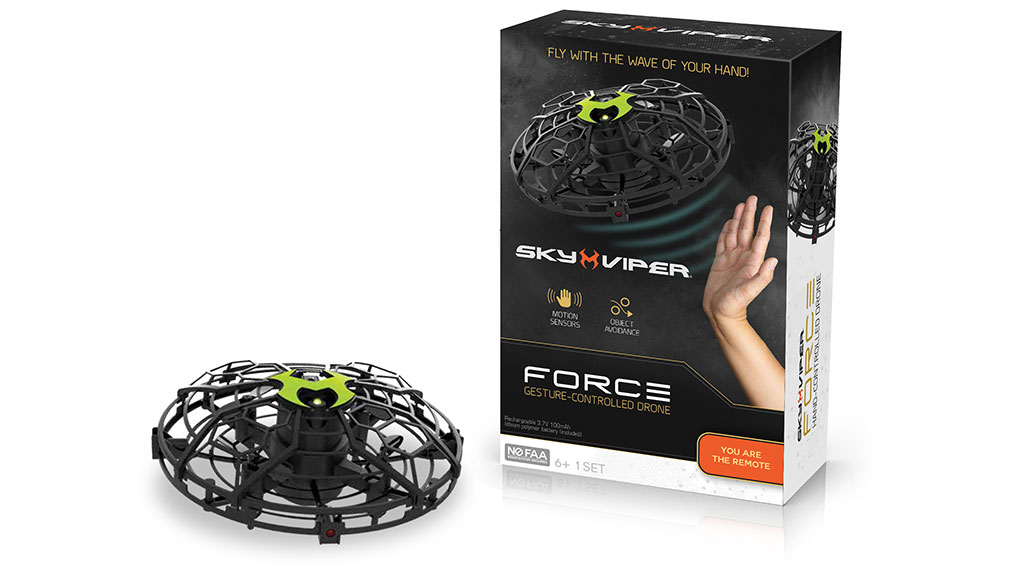 SKY VIPER HAND CONTROLLED FORCE HOVER DRONE The Toy Insider