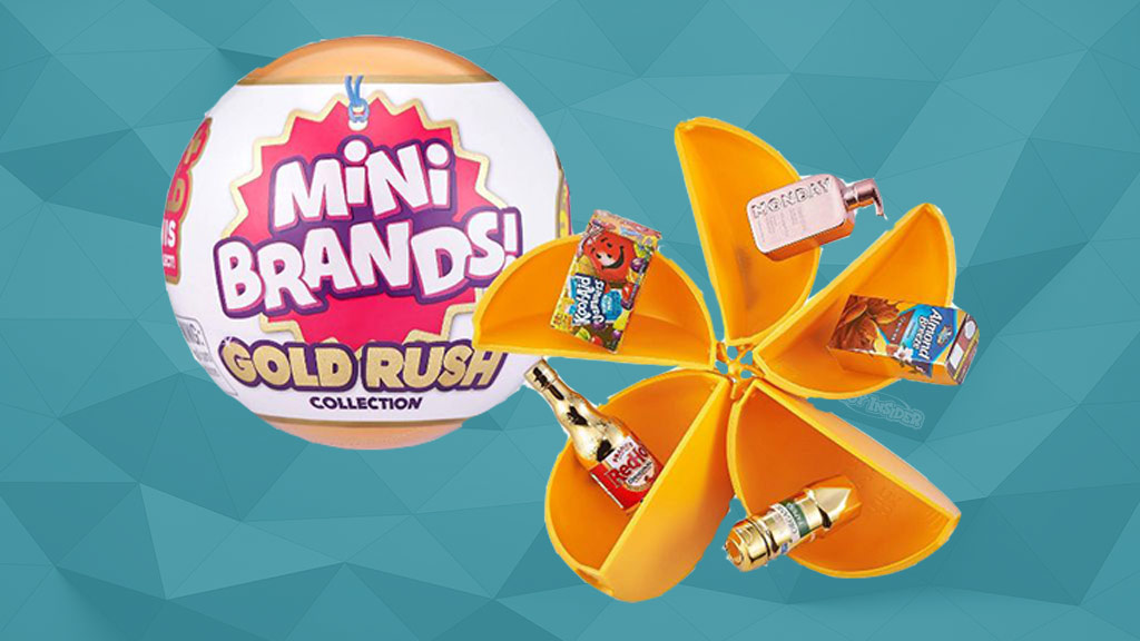 There's Gold in These Here Mini Brands Gold Rush Capsules! - The