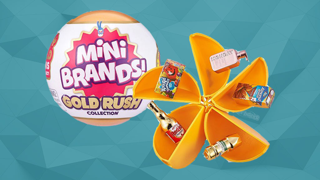 Mini Brands Series 2 GOLD BABYBEL Zuru # 002 *VERY HARD TO FIND* NEW