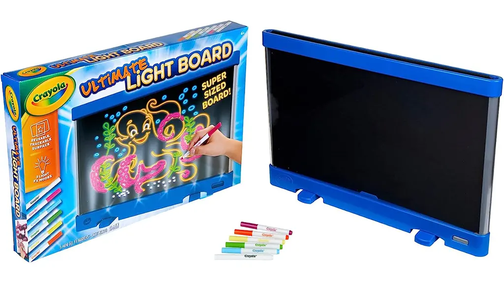 Brighten Up Learning with the Crayola Light-Up Activity Board - The Toy  Insider