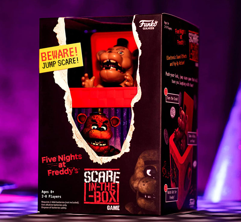 Five Nights at Freddy's Signature Games Scare-in-the-Box