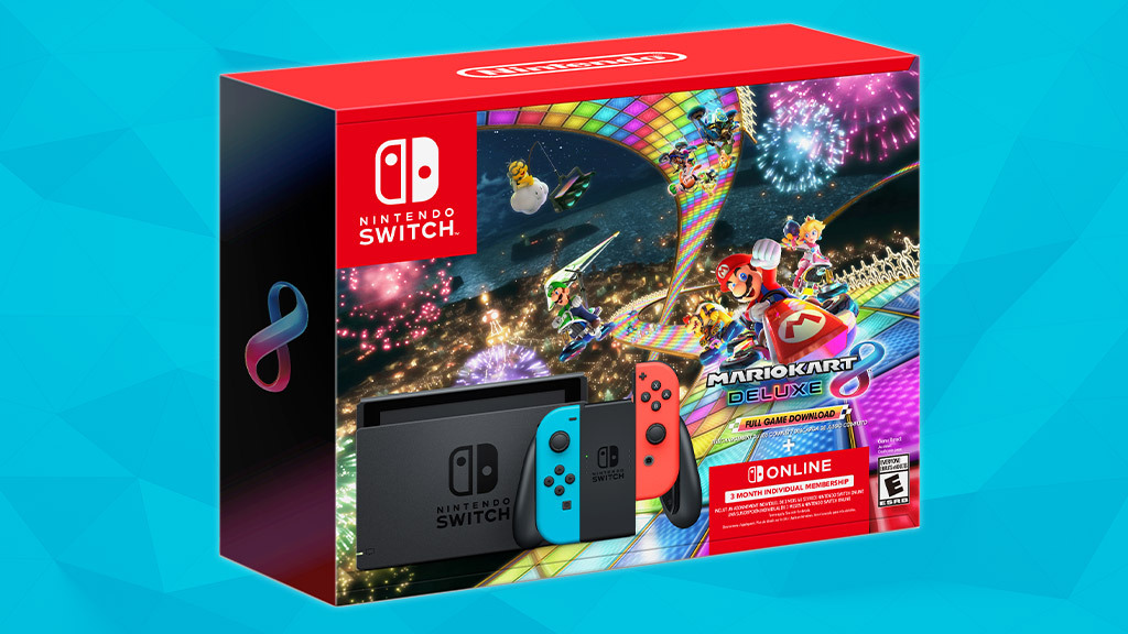 Nintendo Switch Mario Kart 8 Deluxe Bundle - Black Friday Holiday