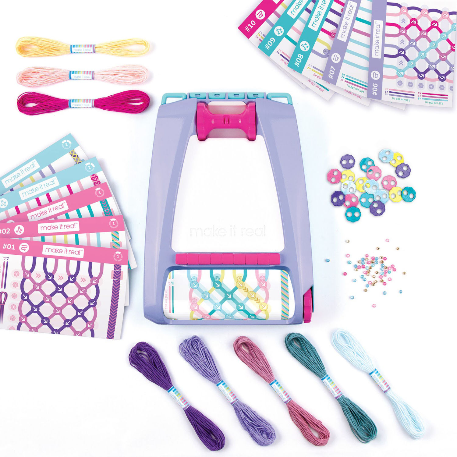 Make It Real's Friendship Bracelet Maker Easily Creates Complex Designs -  The Toy Insider