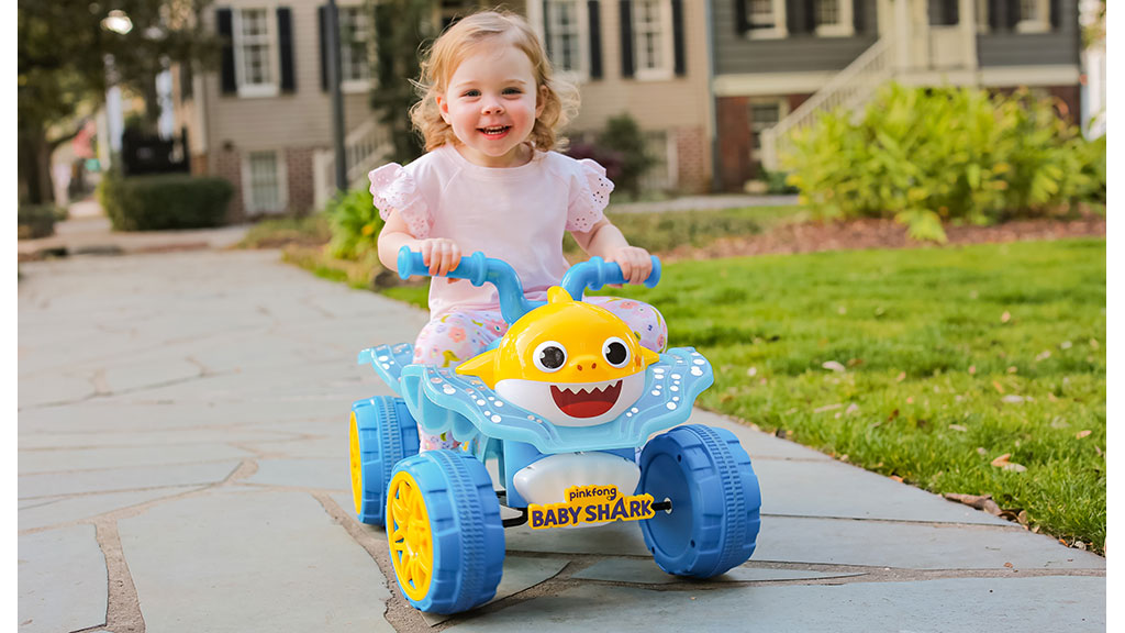 Baby on sale shark tricycle