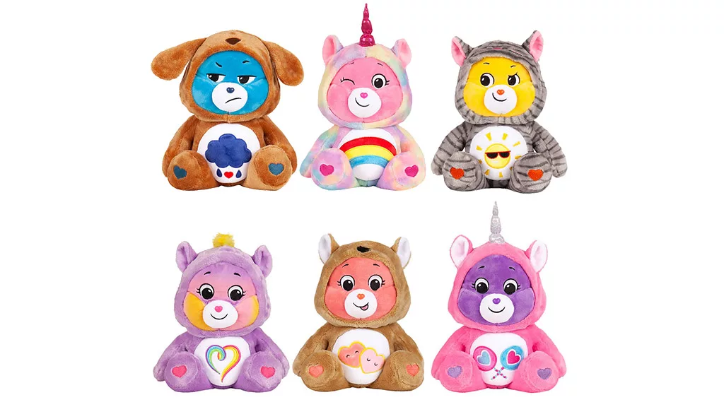 CARE BEARS HOODIE FRIENDS COLLECTOR SET - The Toy Insider