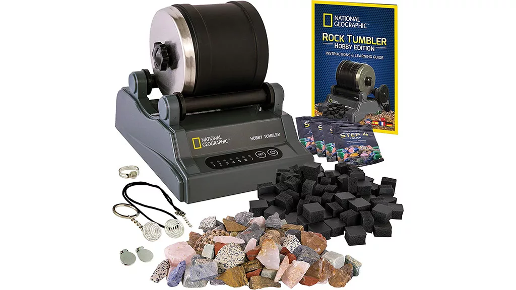 NATIONAL GEOGRAPHIC HOBBY ROCK TUMBLER KIT - The Toy Insider