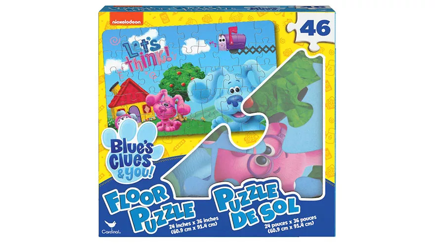BLUE'S CLUES & YOU FLOOR PUZZLE - The Toy Insider