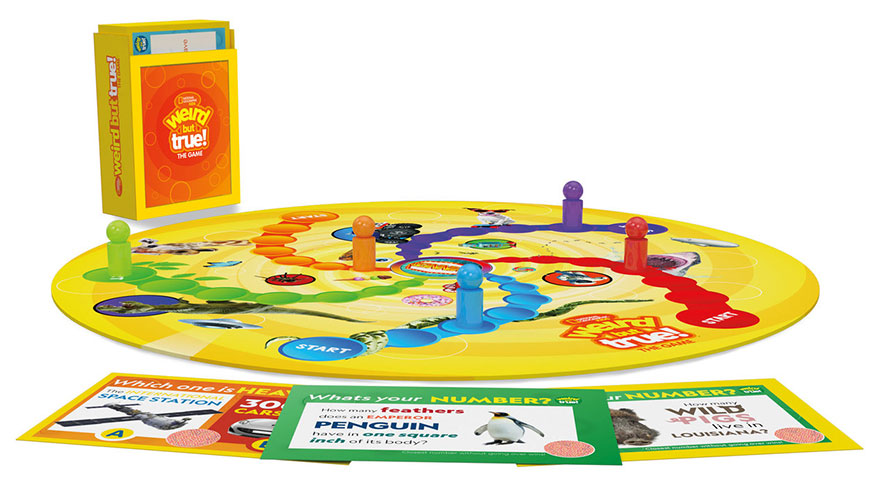 NATIONAL GEOGRAPHIC WEIRD BUT TRUE GAME visual data 4