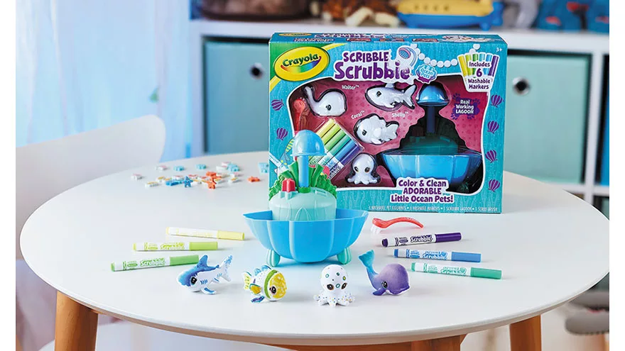 SCRIBBLE SCRUBBIES OCEAN PETS LAGOON PLAYSET - The Toy Insider