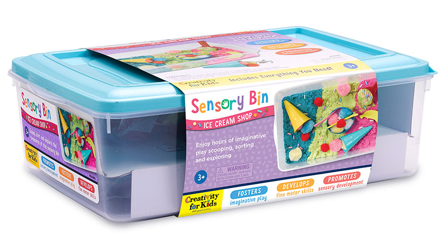 ICE CREAM SHOP SENSORY BIN | The Toy Insider