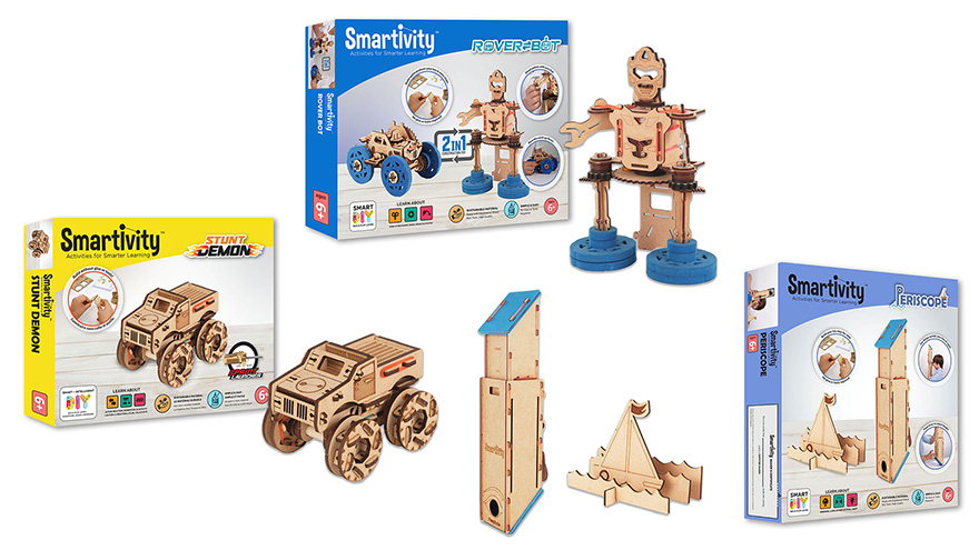 SMARTIVITY DO-IT-YOURSELF STEAM ACTIVITY KITS - The Toy Insider