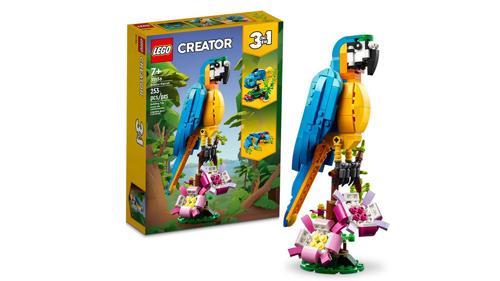 リベイロ ロドリゴ Wild Animals: Majestic Rhino with Birds 31171 | Creator 3-in-1