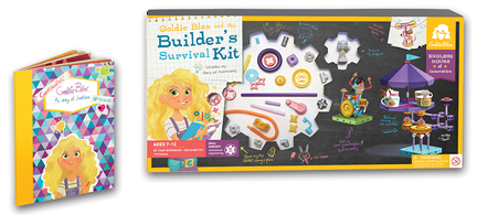 Goldieblox builder's sales survival kit