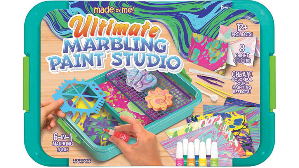  Upgrade 12-Color Marbling Paint Arts & Crafts Gifts for Kids, Art  Kits Create Your Own Unique Painting STEM Activities Crafts Toys for Ages  6+ : Toys & Games