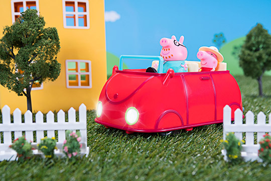 PEPPA PIG LIGHTS & SOUNDS FAMILY FUN CAR - The Toy Insider