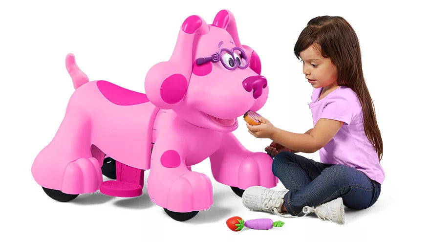 RIDEAMAL BLUE'S CLUES & YOU! SNACK TIME MAGENTA - The Toy Insider