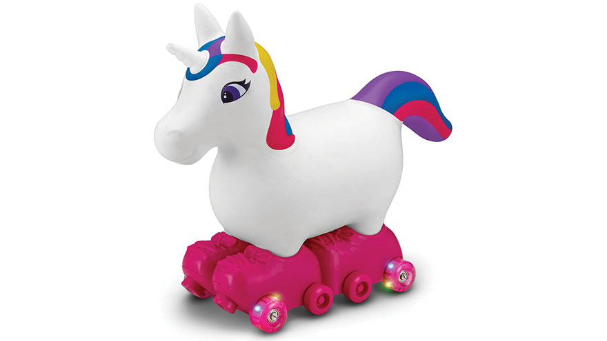 SILLY SKATERS UNICORN INFLATABLE RIDE ON TOY BY KID TRAX The Toy Insider