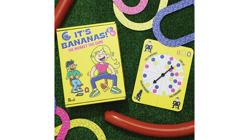 McMiller Entertainment It's Bananas The Monkey Game Board Game