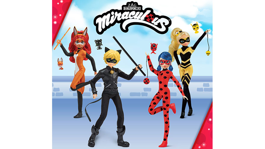 Miraculous ladybug and cat noir group