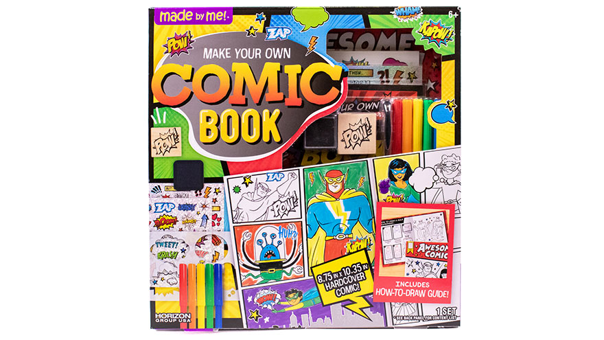 Create Your Own Comic Book Kit | DIY Book Drawing Set