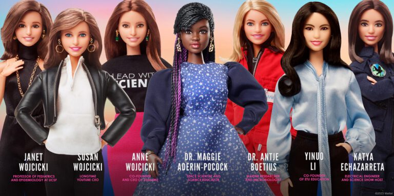 New Barbie Role Models Dolls Center Highly Successful Women in STEM | The Toy Insider