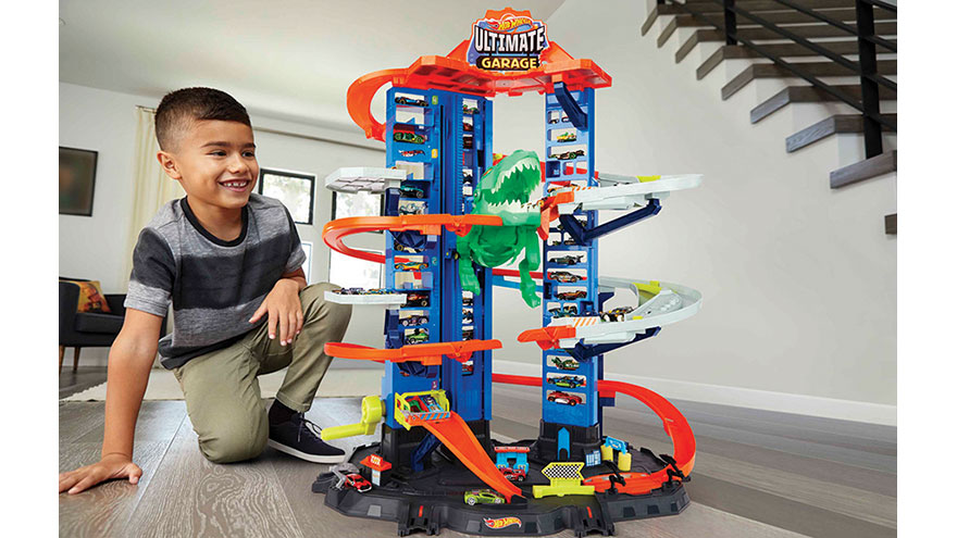 Hot wheels ultimate hot sale garage set up