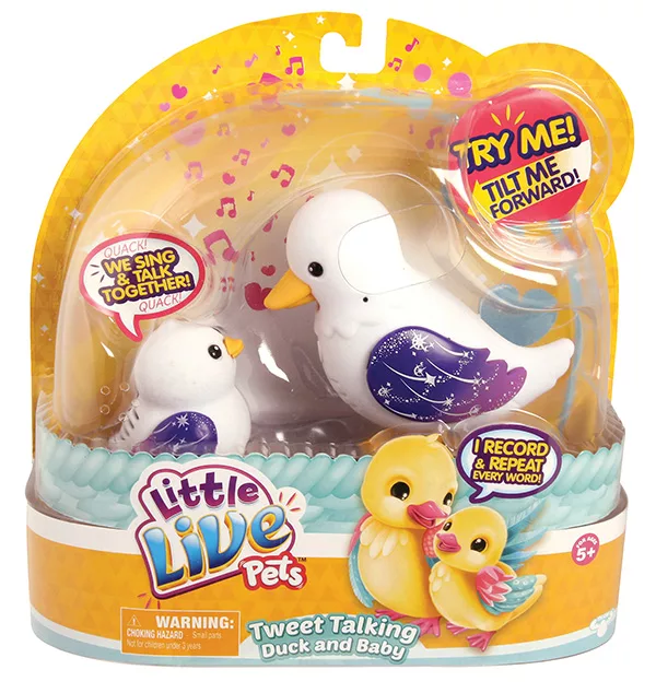 LITTLE LIVE PETS MOM AND BABY DUCK - The Toy Insider