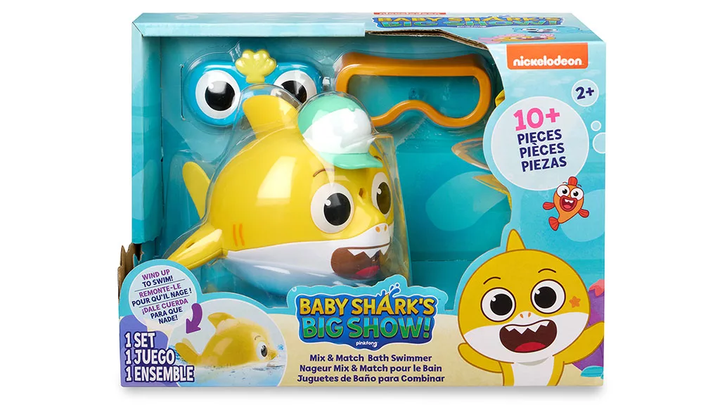 WowWee Baby Shark\'s Big Show! Bath Toy Bundle - 15 Pieces - Kids