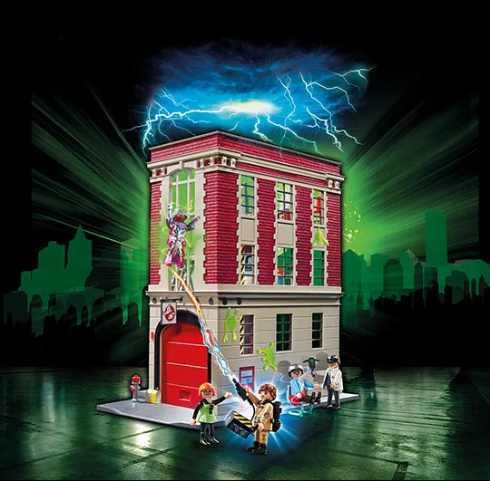 PLAYMOBIL GHOSTBUSTERS FIREHOUSE - The Toy Insider