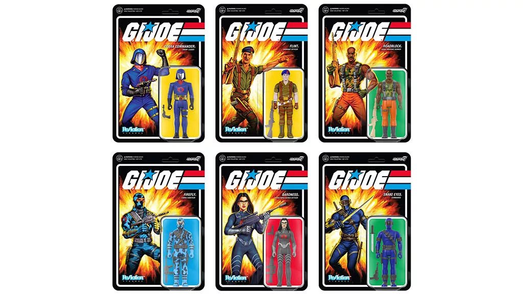 G.I. JOE REACTION FIGURES WAVE 3 - The Toy Insider