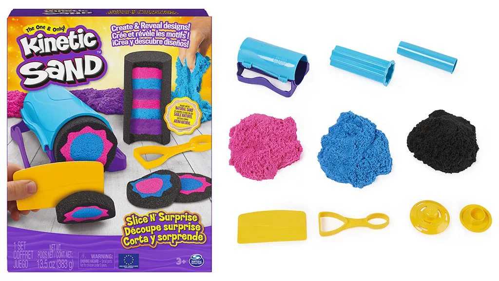 KINETIC SAND SLICE N SURPRISE - The Toy Insider