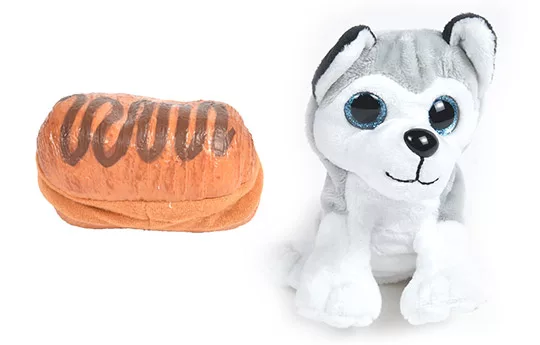 Pup Pastry Croissant Dog Toy