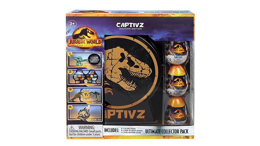 JURASSIC WORLD CAPTIVZ DOMINION ULTIMATE COLLECTOR'S PACK - The