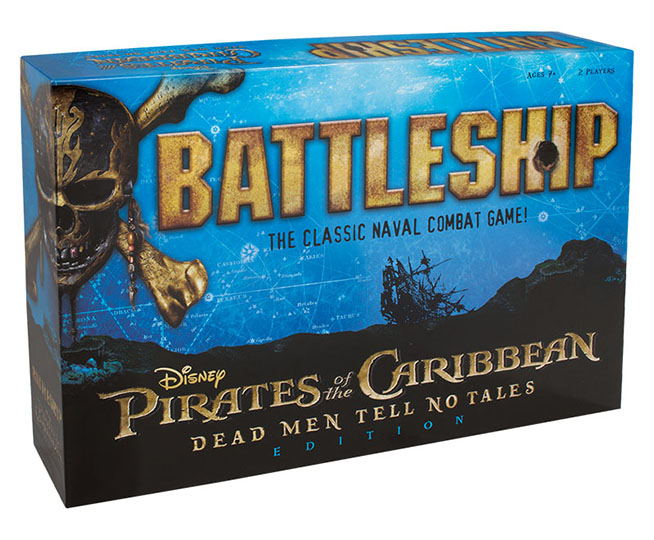 PIRATES hotsell OF THE CARIBBEAN Vintage Battleship Command Game