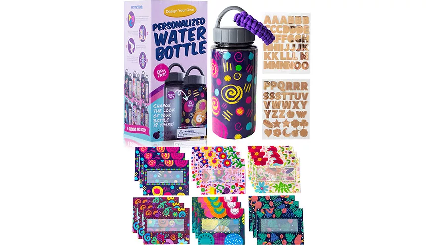 DESIGN YOUR OWN PERSONALIZED WATER BOTTLE - The Toy Insider