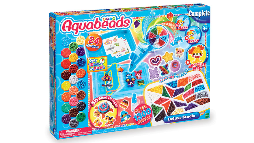 Brinquedo Aquabeads Kit Colorido Deluxe Studio Epoch 32798 em