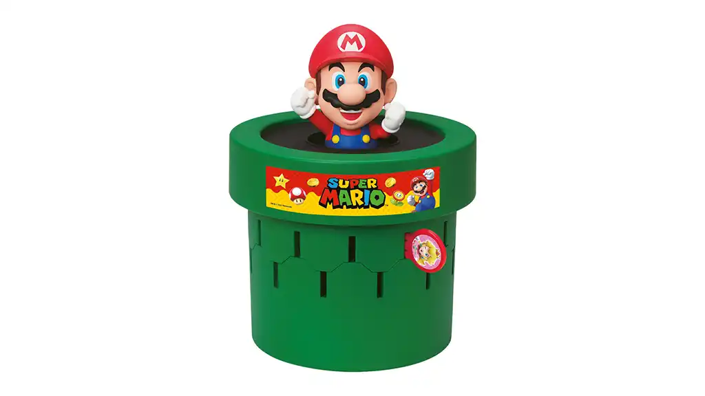 Epoch Jogos Super Mario Blow Up! GameDepot EUA - Playsets