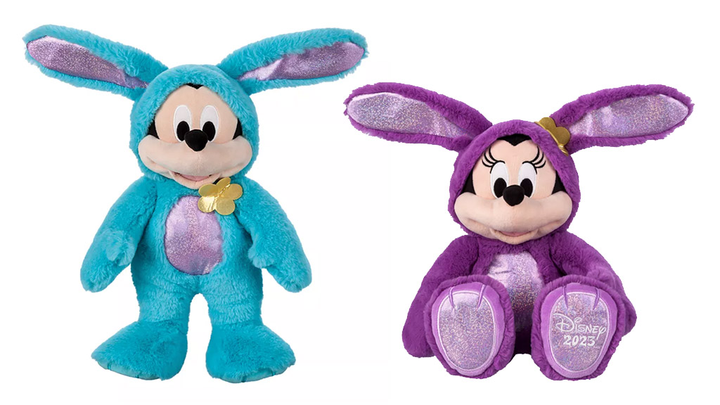 MICKEY MOUSE AND MINNIE MOUSE PLUSH EASTER BUNNIES - The Toy Insider