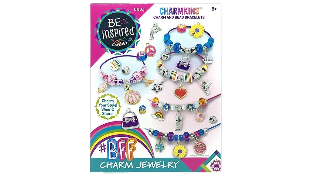2023 New Upgrade Charm Bracelet Making Kit, Jewelry Making