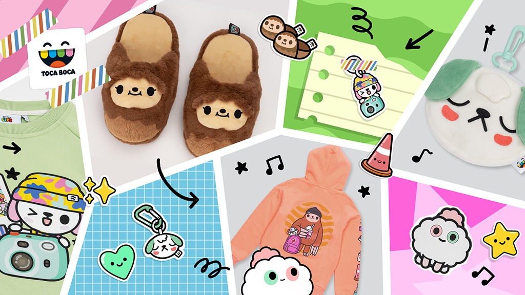 New Line of Toca Boca Merch Has Fun Characters and Bright Colors The
