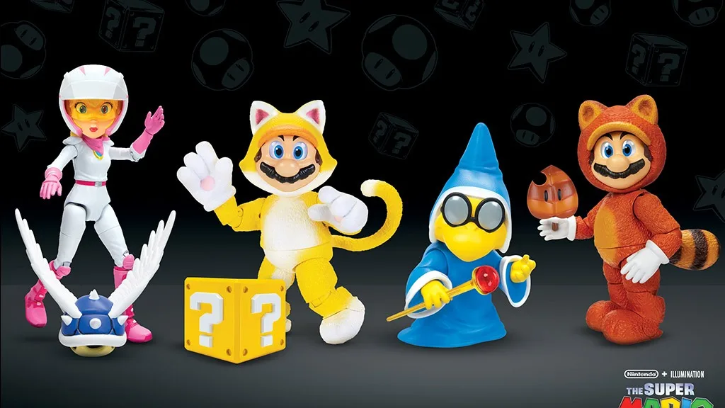 World of Nintendo 4 Figure: Cat Mario