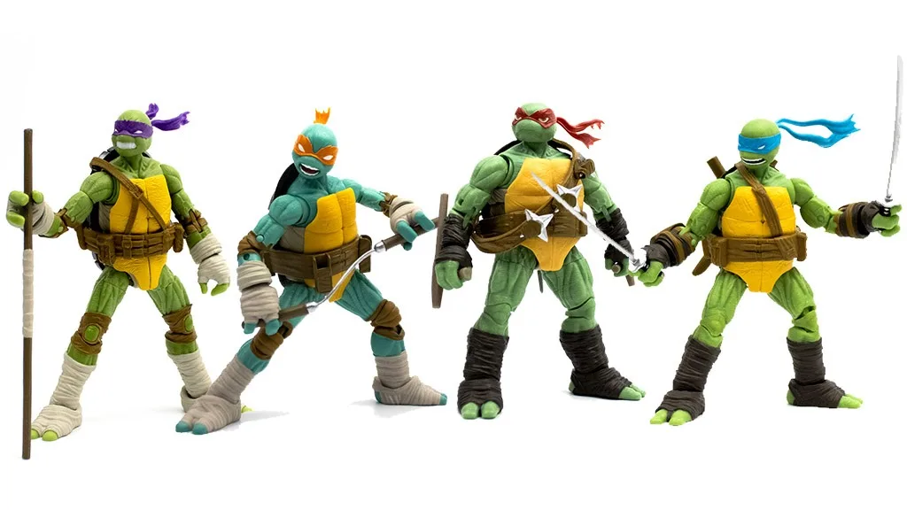 Tmnt comic hot sale figures