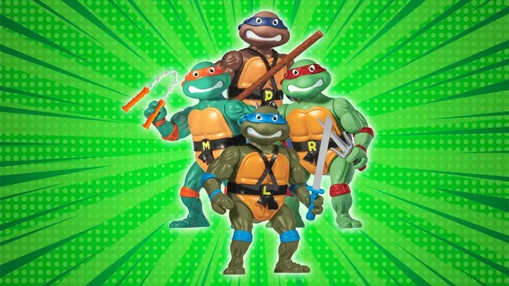 Nickelodeon Ninja Turtle Set of 4 Plush Toys 10 inch --by Half Shell Heroes, Other