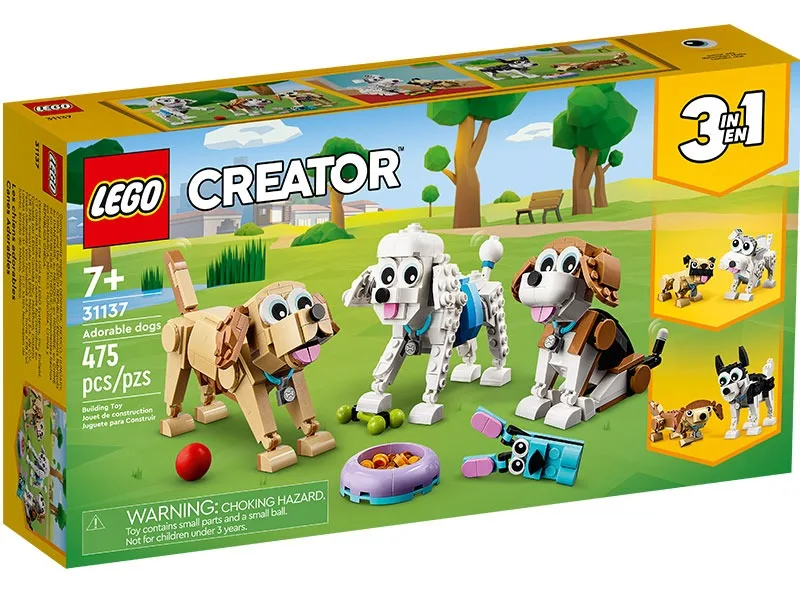 Kids Can Construct a Pack of Doggo Pals with This LEGO Set The Toy
