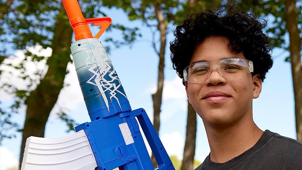 Fortnite Blue Shock NERF Blaster Is Made for Gamers - The Toy Insider