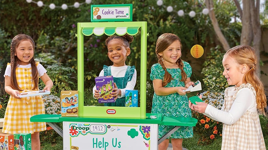 Kids Can Launch Their Own Business With A Girl Scout Cookie Sale Booth ...