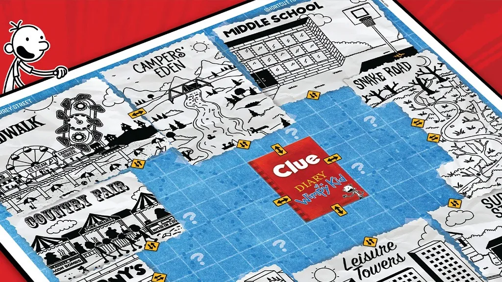 The Op Games Launches CLUE®: Diary of a Wimpy Kid - Available Now!