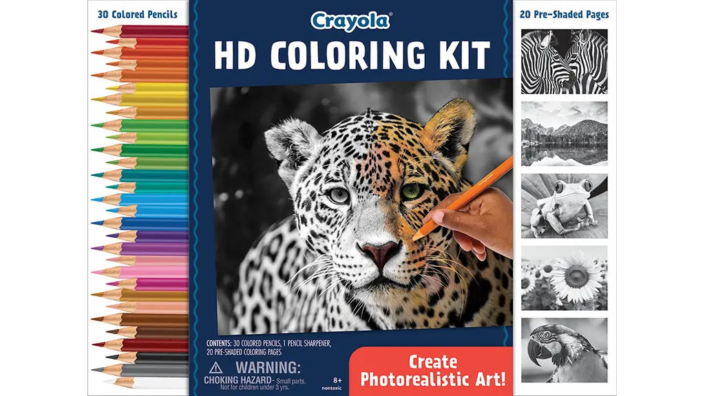 CRAYOLA HD COLORING KIT - The Toy Insider
