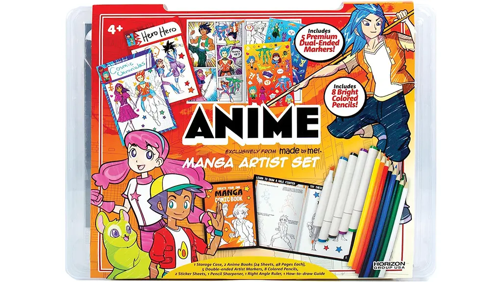 Draw Anime Characters Anywhere with This DIY Manga Set - The Toy